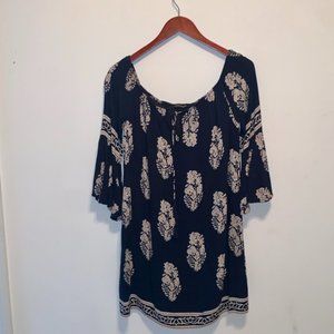 Jealous Tomato Black and Tan Dress, L